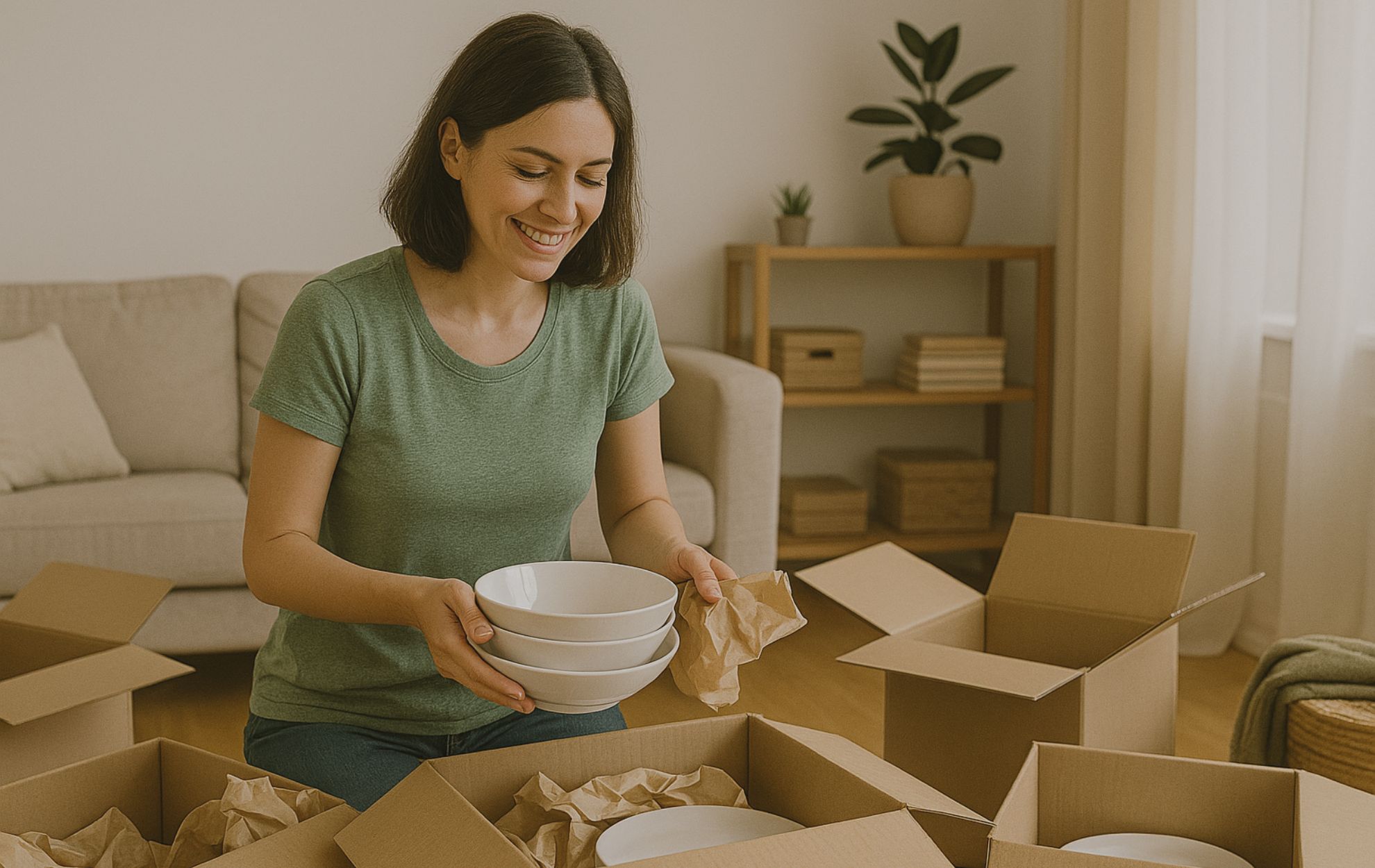 How to Unpack Efficiently After a Move And Actually Settle In