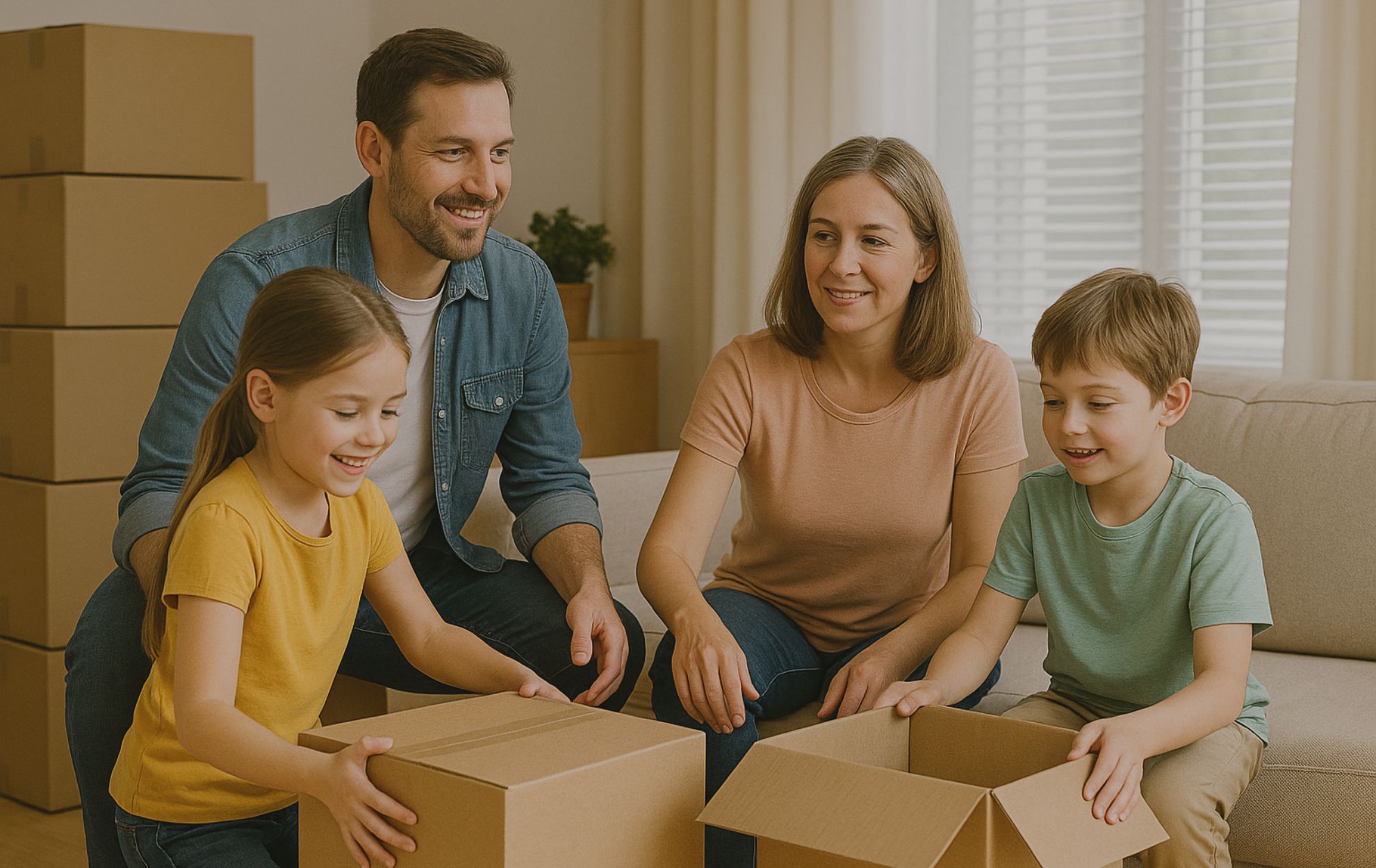 Moving With Kids: How to Keep Your Family Calm and Organized During a Move